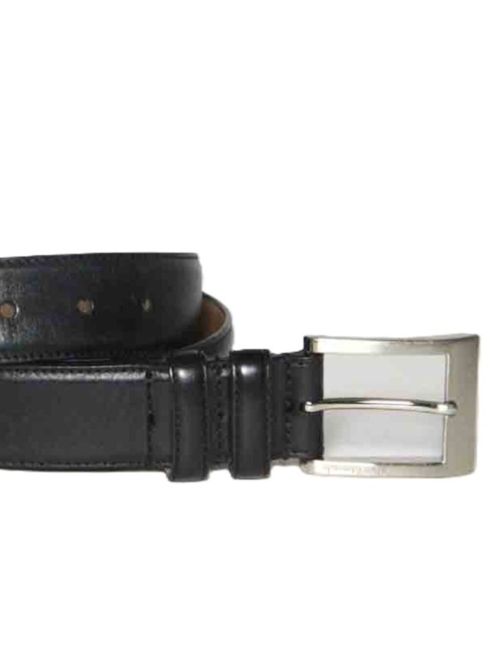 Allen Edmonds Black Leather Dress Belt Handcrafted Men's Size 36 - Picture 2 of 3